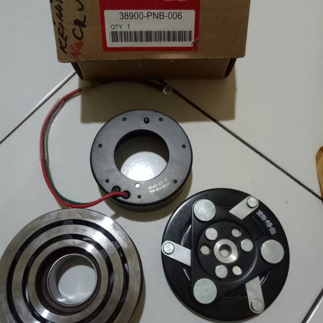 Puli pulley kompresor ac mobil new crv keihin