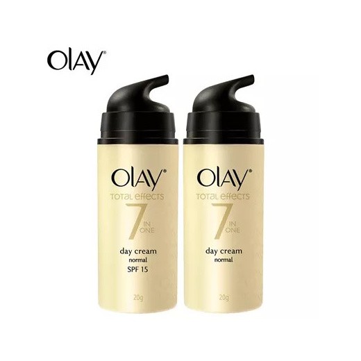 Olay Total Effects 7 in One Day Cream Normal | Normal SPF 15 20g (TANPA DUS)
