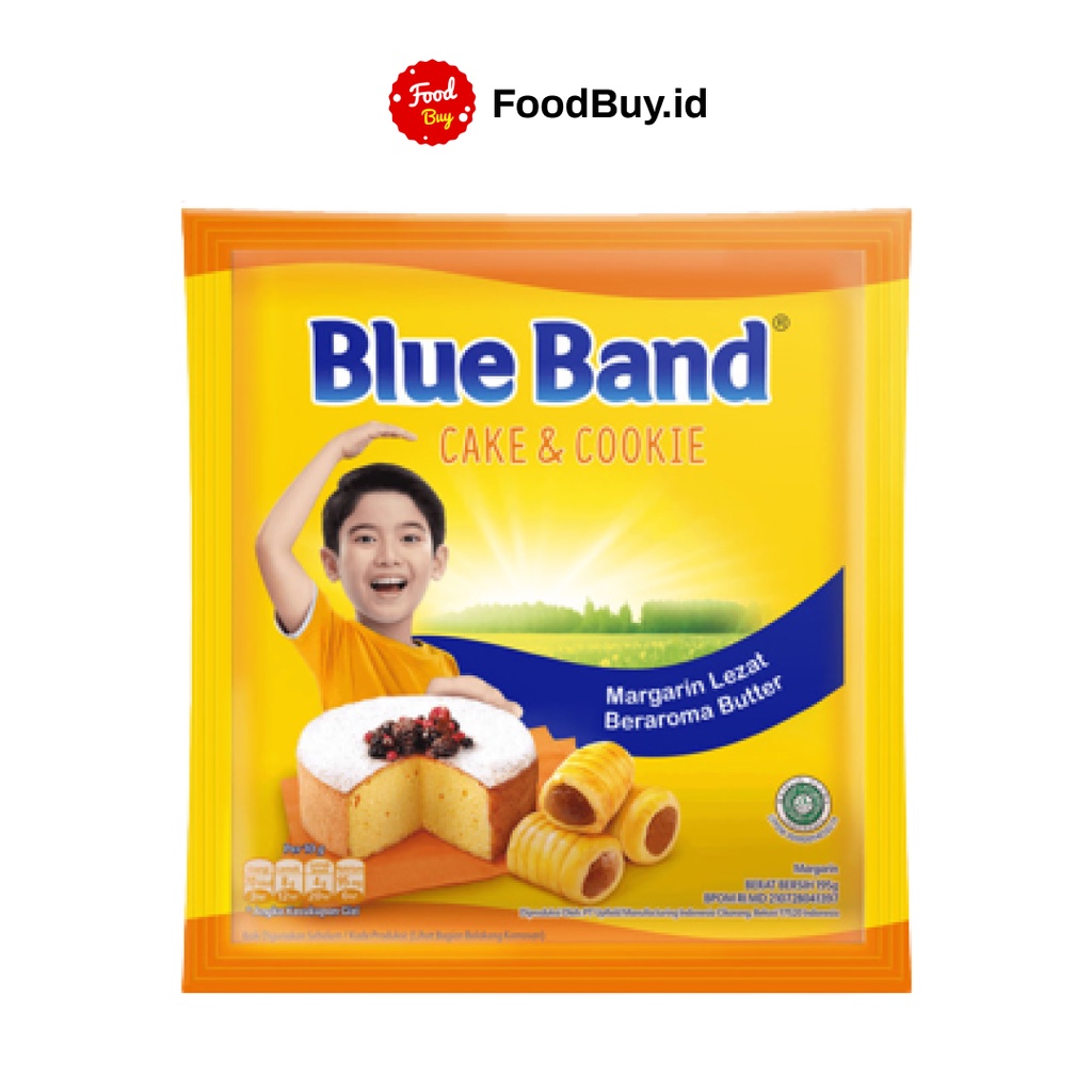 

Blue Band Margarin Cake and Cooking Sachet 200 gr