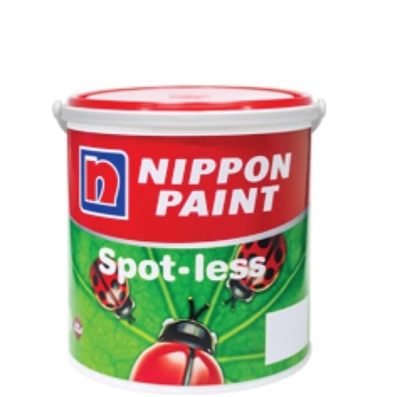 Cat Tembok Dinding Anti Noda Spotless Nippon Paint 2,5ltr Warna Brillian White