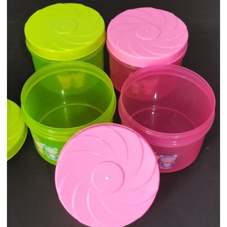 toples plastik 800ml tutup putar / tutup ulir