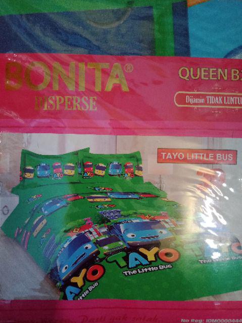 Sprei Bonita Size 160 Motif Cantik (bisa Cod) Sprei Bonita No.2 Uk 160*200 Cm Dijamin Tidak Luntur