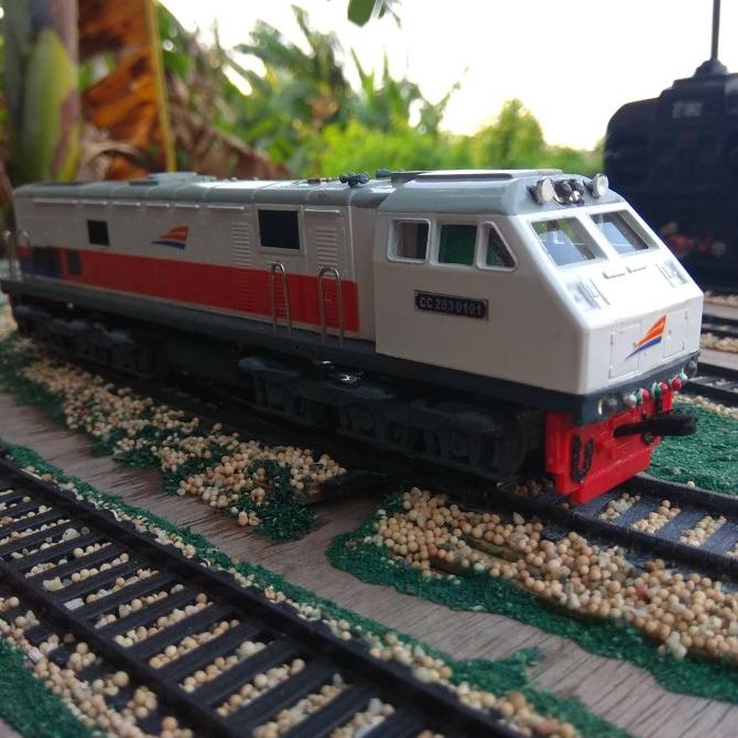 BEST SELLER RC LOKOMOTIF CC203 SKALA HO HAPPY SHOPING