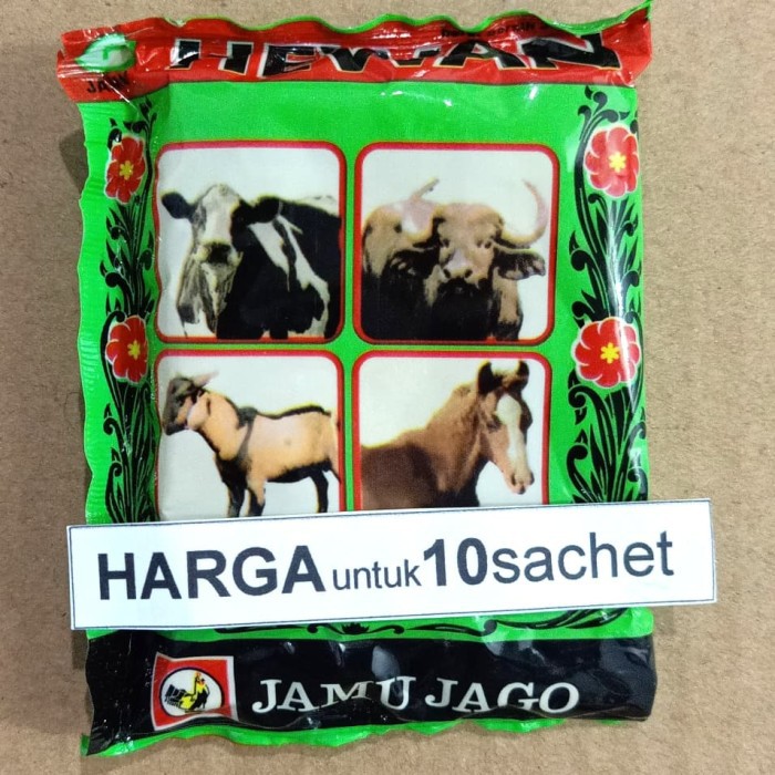 jamu jago hewan