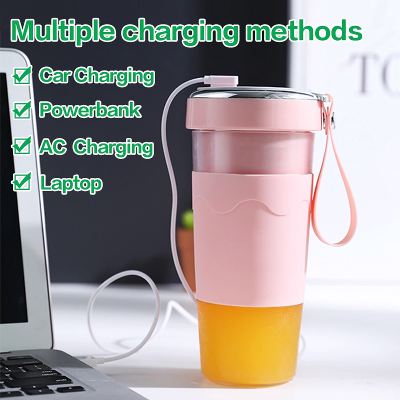 Aleld Juicer Portable Electric Magnetic Charging Mini Juice Cup Mini Murah Blender Juicer Murah