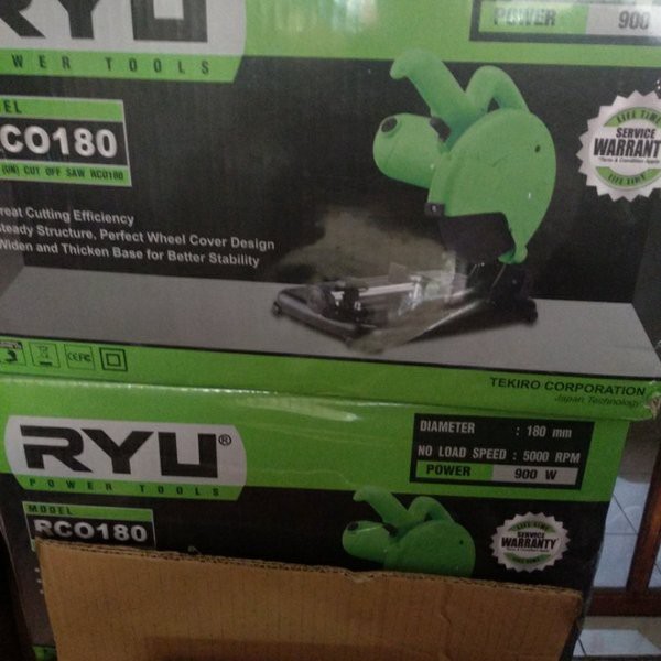 Ready Ryu cut off 7 inch-Mesin potong besi RCO-180