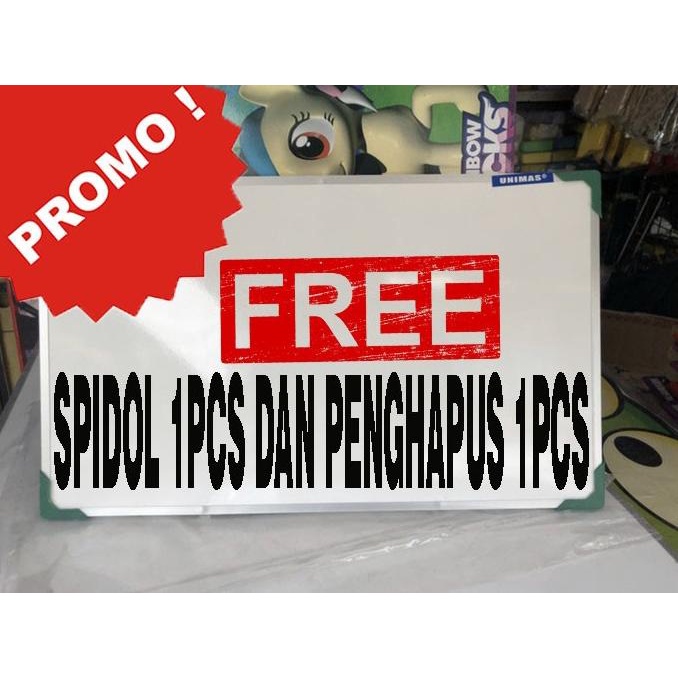 

papan tulis whiteboard 60x90