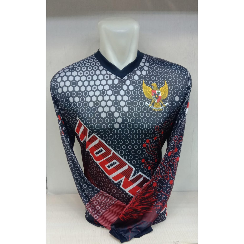  KAOS  JERSEY INDONESIA BATIK BAJU KAOS  SEPEDA  GUNUNG MOTOR 