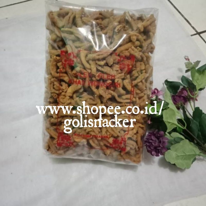 

Keripik Usus Ayam Enak Renyah Kiloan 1 Kg