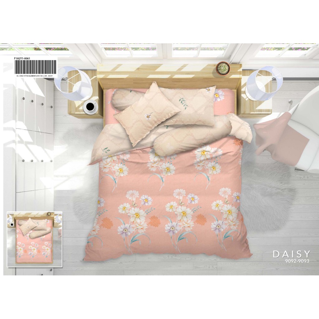 Sprei ALL NEW MY LOVE 180x200 / 160x200 / 200X200 Tinggi 30 Avanti Daisy Nania Nigella Triangles Autumn Bellamy Flore Forest Kyra Luisa Mabel Paola Winter Farah - Super King Queen T30 SP