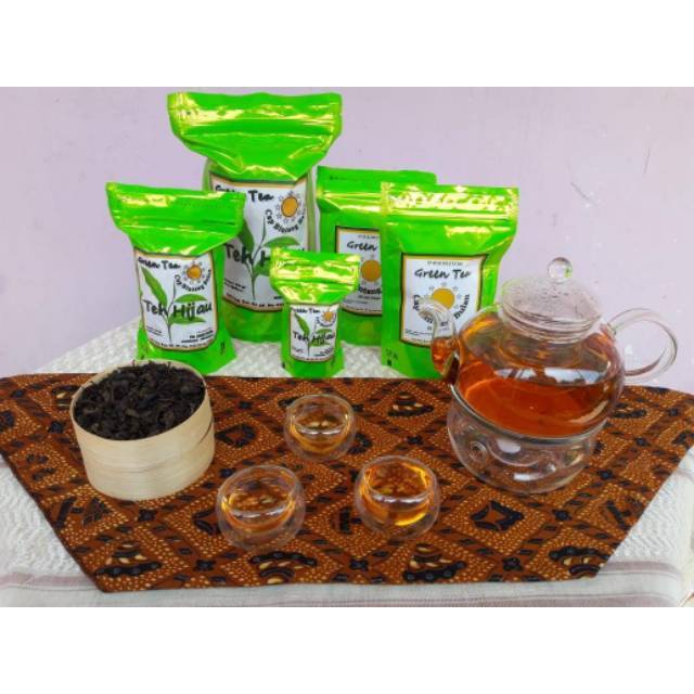 

Teh Hijau Diet Tradisional Asli Green Tea Peko Pecco Super Alami Bintang Bulan