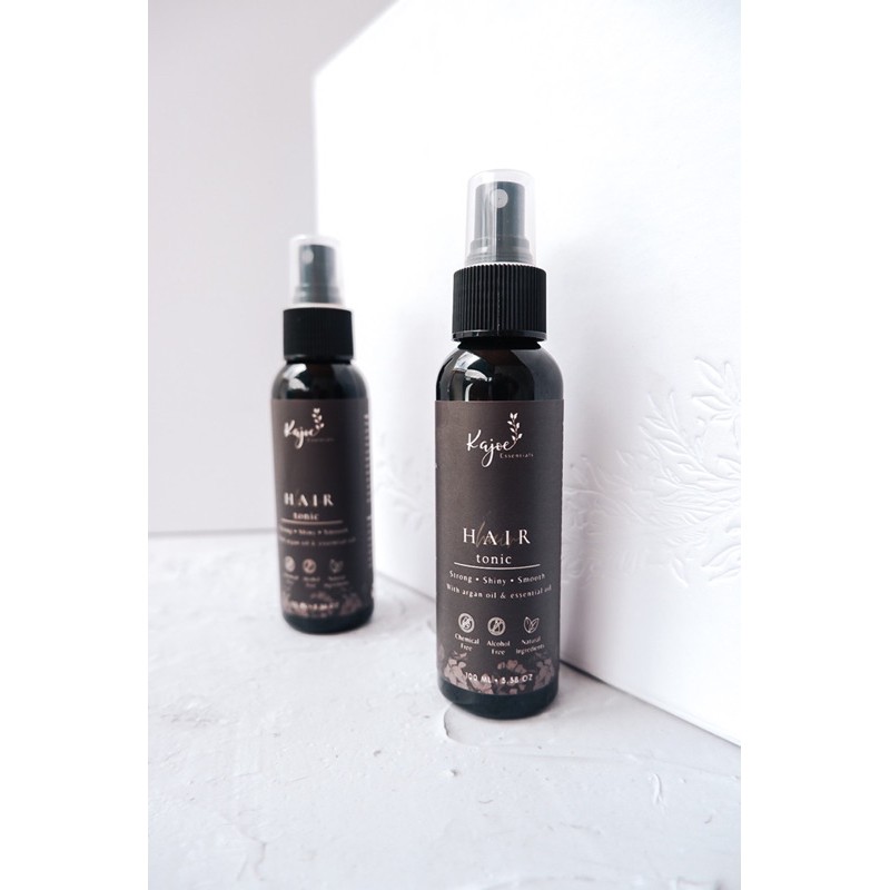 KAJOE HAIR TONIC Tonik Anti Hair Fall Penumbuh Rambut Alami Rambut Rontok Lepek Kering Rusak 100 ML