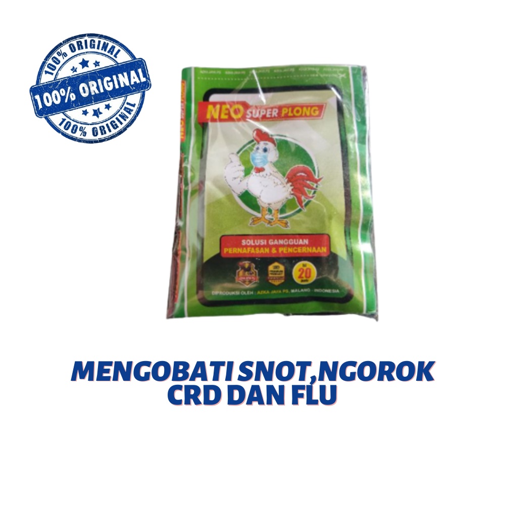 SUPER PLONG - snot , ngorok , flu pada ayam