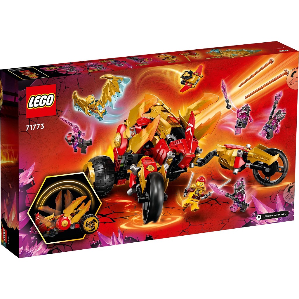 Lego Ninjago 71773 Kai's Golden Dragon Raider