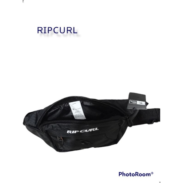 TAS RIPCURL TAS SELEMPANG RIP CURL WAISTBAG RIPCURL LOGO BESI