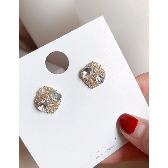 LRC Anting Tusuk Fashion Diamond Earrings F4998x