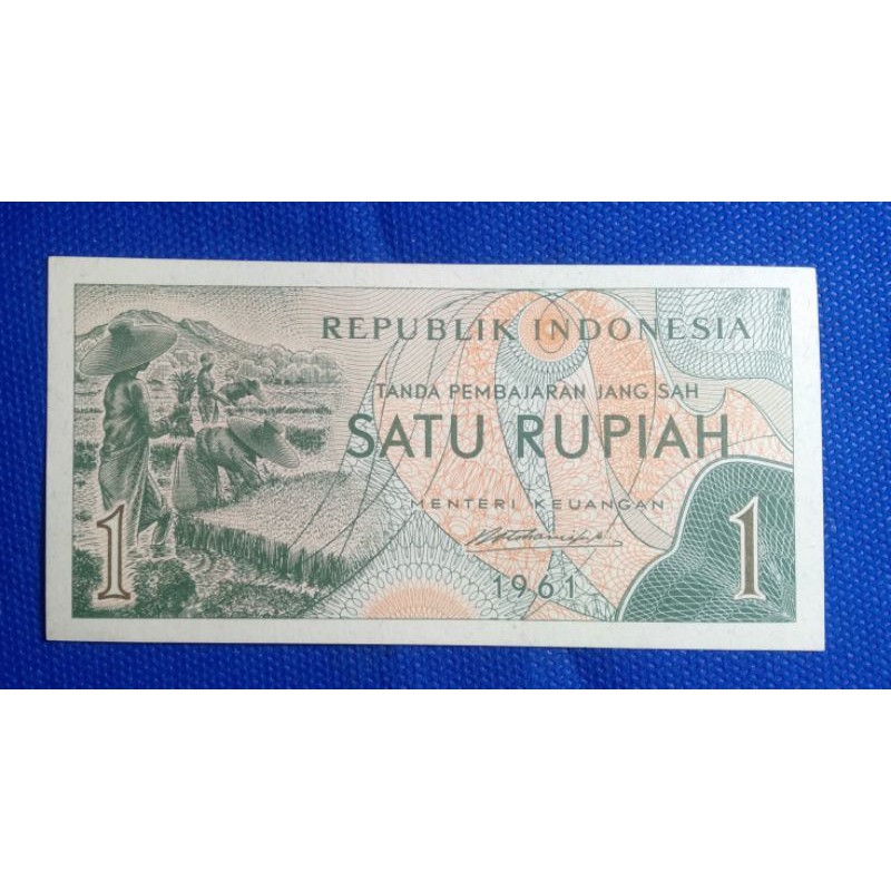 

Uang Kertas Kuno 1 Rupiah Sandang Pangan