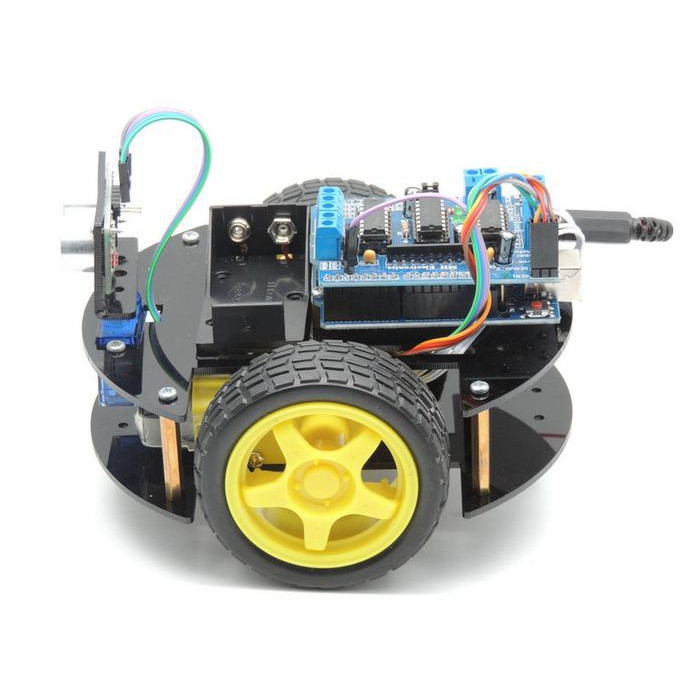 Robot Arduino Avoider Robot Penghindar Halangan With Us-100 Ultrasonic Iseeu773 Ayo Beli