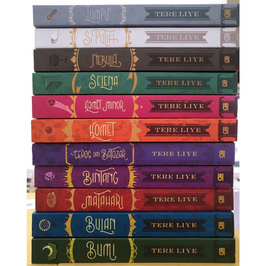 Novel Bumi tere liye Lengkap Bumi, Bulan, Matahari, Bintang, Ceros & batozar, sampai Lumpu Si putih