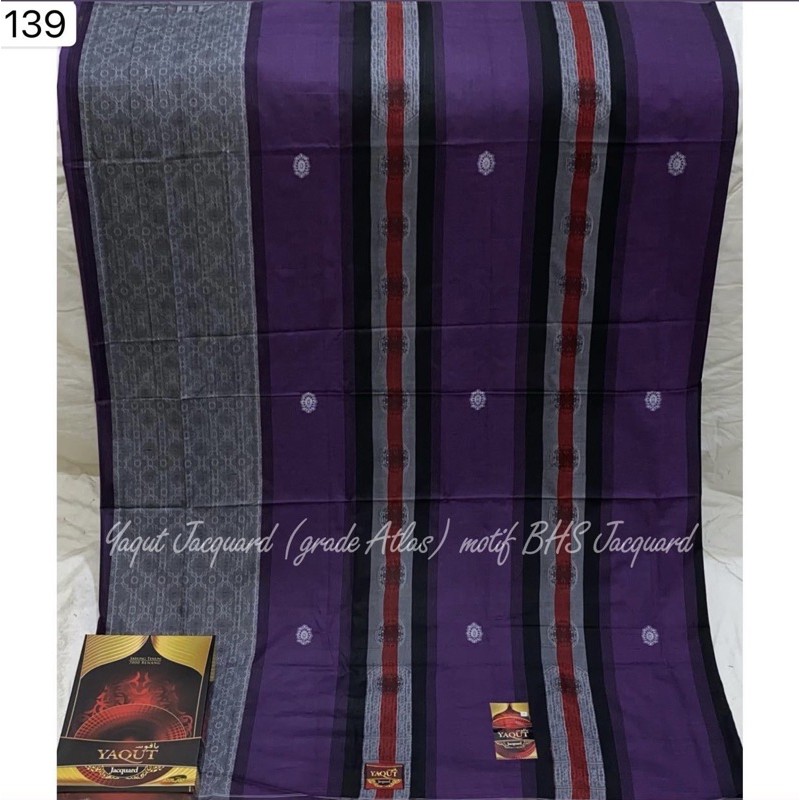 Sarung Yaqut Jacquard Songket by Atlas - motif BHS Jaguar