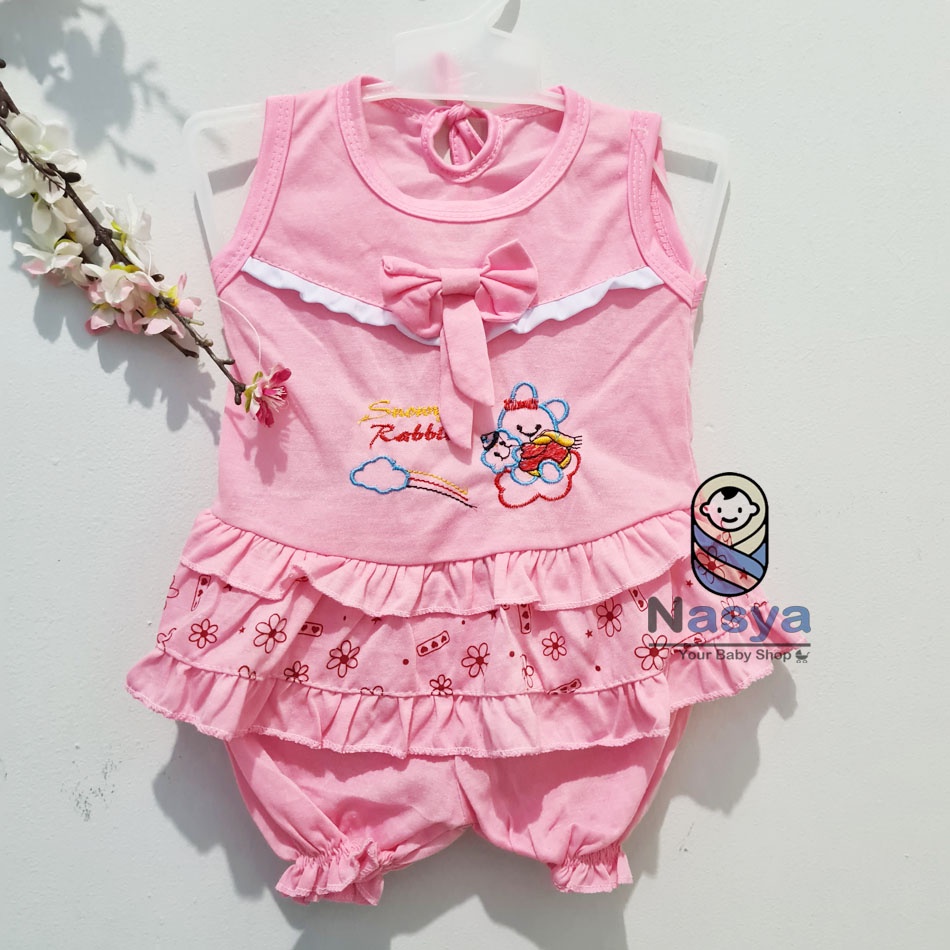 [N-087] Baju bayi 0-6 bulan lucu / setelan baju anak MURAH