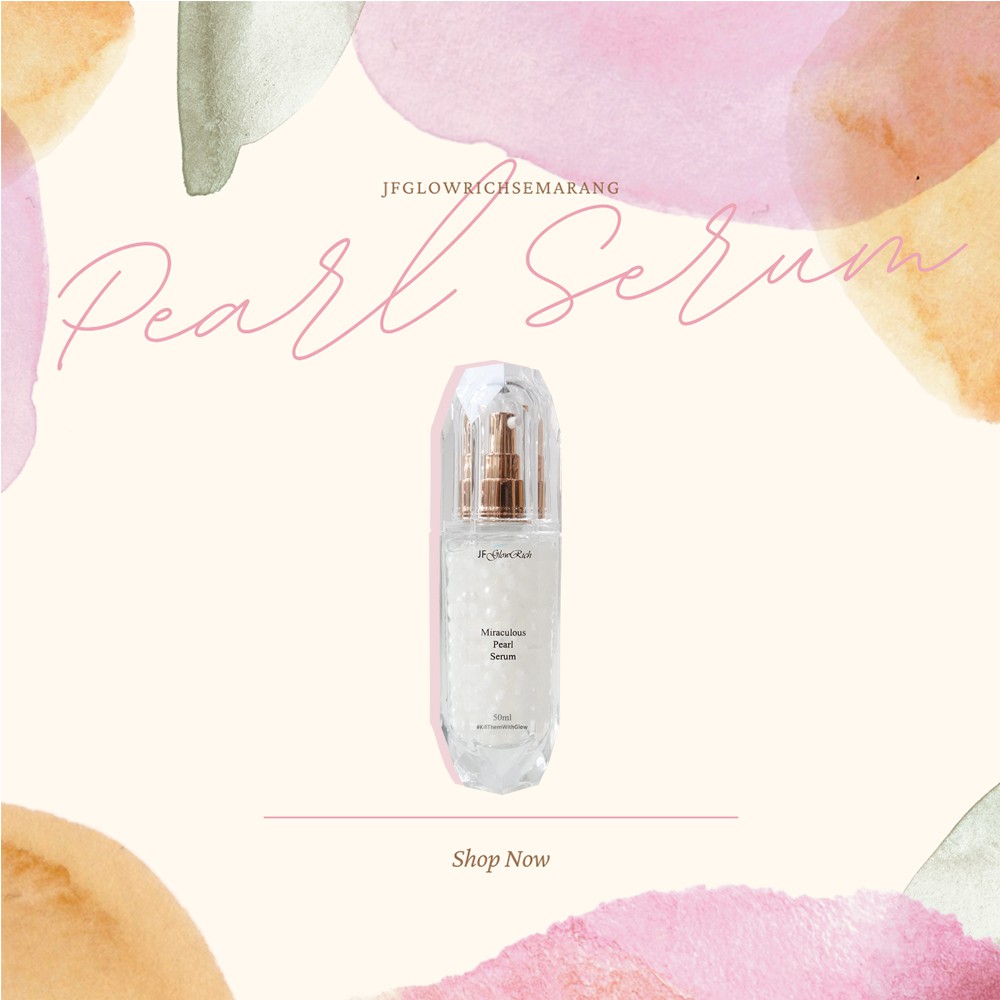 JF GLOW RICH PEARL SERUM SKINCARE BY JESSICA FORRESTER