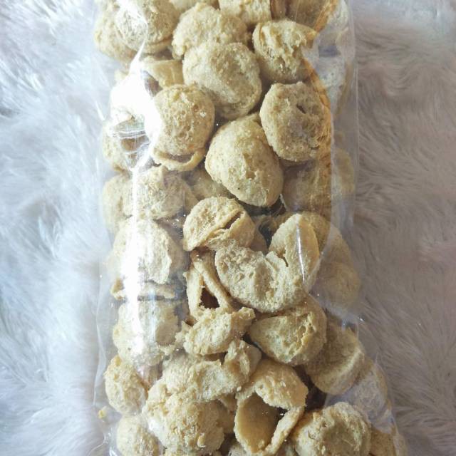 

Kripik tahu bulat