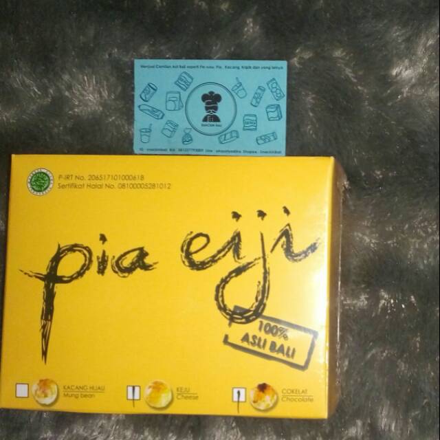 

Pia Eiji Mix 2 Rasa Coklat Keju