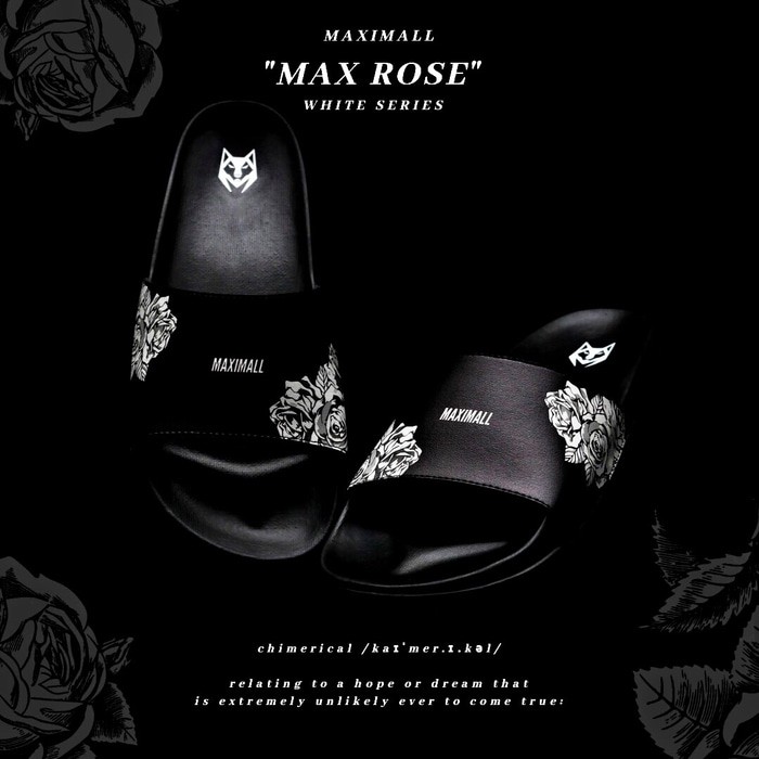 Unik Sendal Pria MaxRose White - 39 Murah