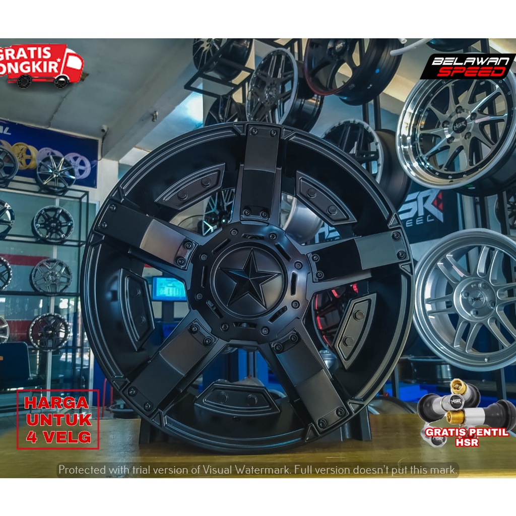 VELG RACING MURAH R16 UNTUK MOBIL TERRIOS RUSH INNOVA JIMNY KATANA ESCUDO RING 16 HSR RASTA 2