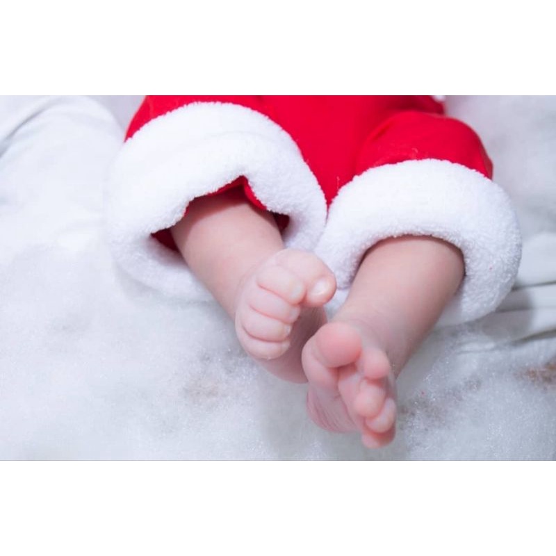 Topi Kupluk Rajut Wol bonnet natal Baby properti foto bayi newborn