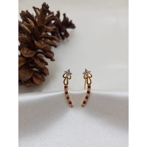 anting daun telinga