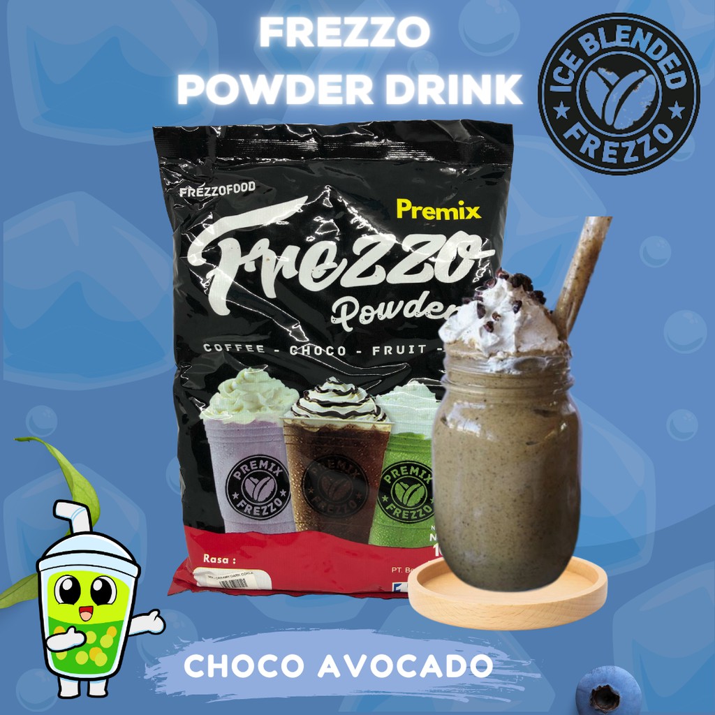 Frezzo Bubuk Minuman Coklat Avocado / Choco Avocado Powder 1 Kg