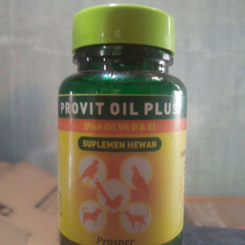 Minyak ikan Hewan Provit Oil Plus