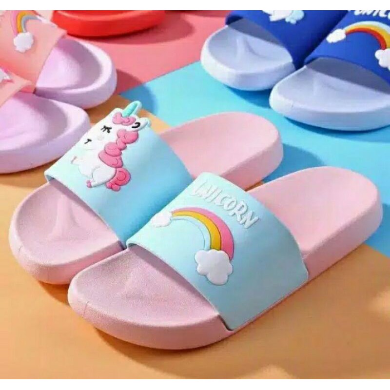 PROMO TERMURAH - SENDAL ANAK UNICORN SIZE 26 - 30