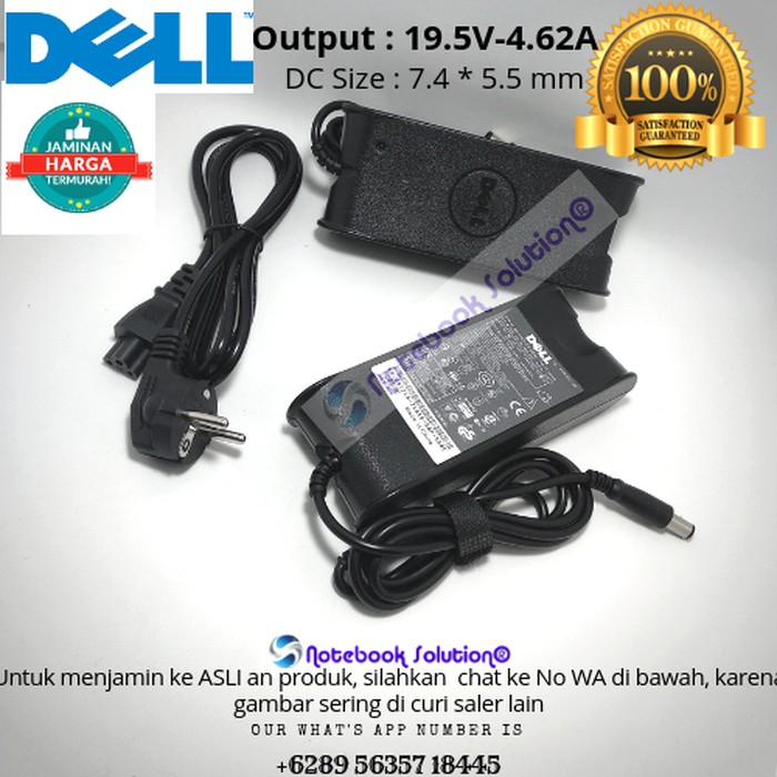 Adaptor Charger Dell Inspiron 1720 1721 1750 1764 300m 500m 510m Original