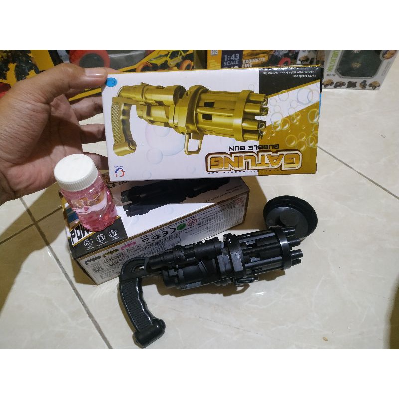 Mainan Gelembung Sabun Bubble Gun semprot balon camera