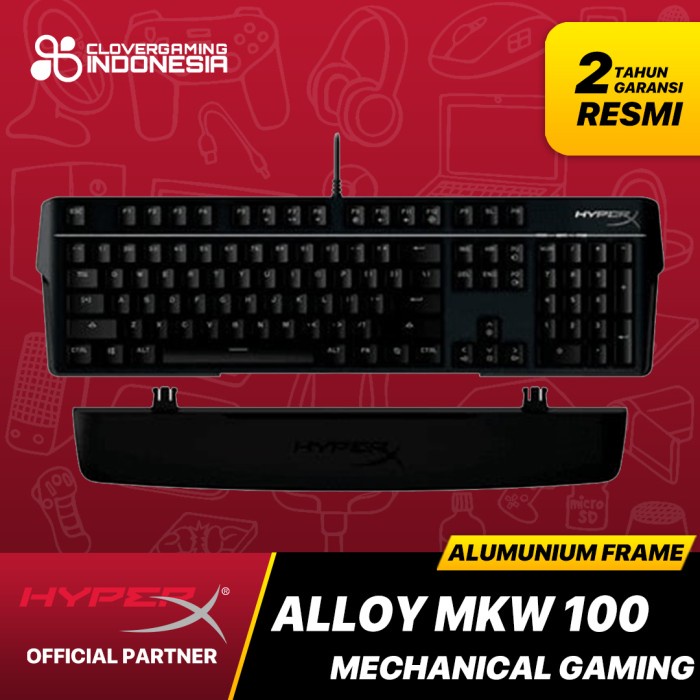 HyperX Alloy MKW100 Mechanical- Gaming Keyboard MKW 100 MKW-100