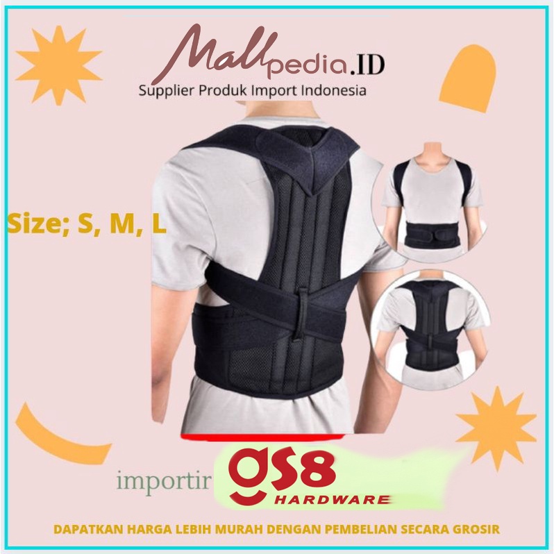 mPro2 100% ori Back Posture Corrector Penyangga Tulang Belakang Penegak Punggung Pro