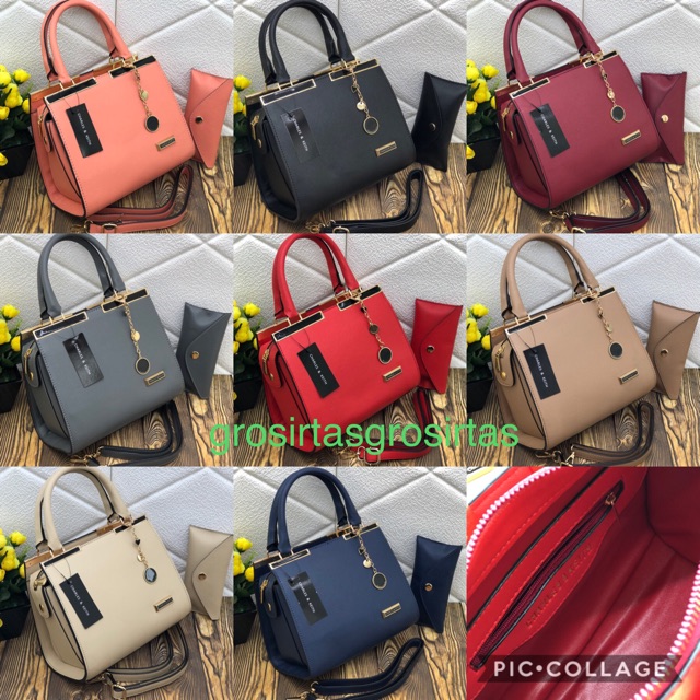 tas wanita ck jour tali 1 free pouch uk 26x22 8271