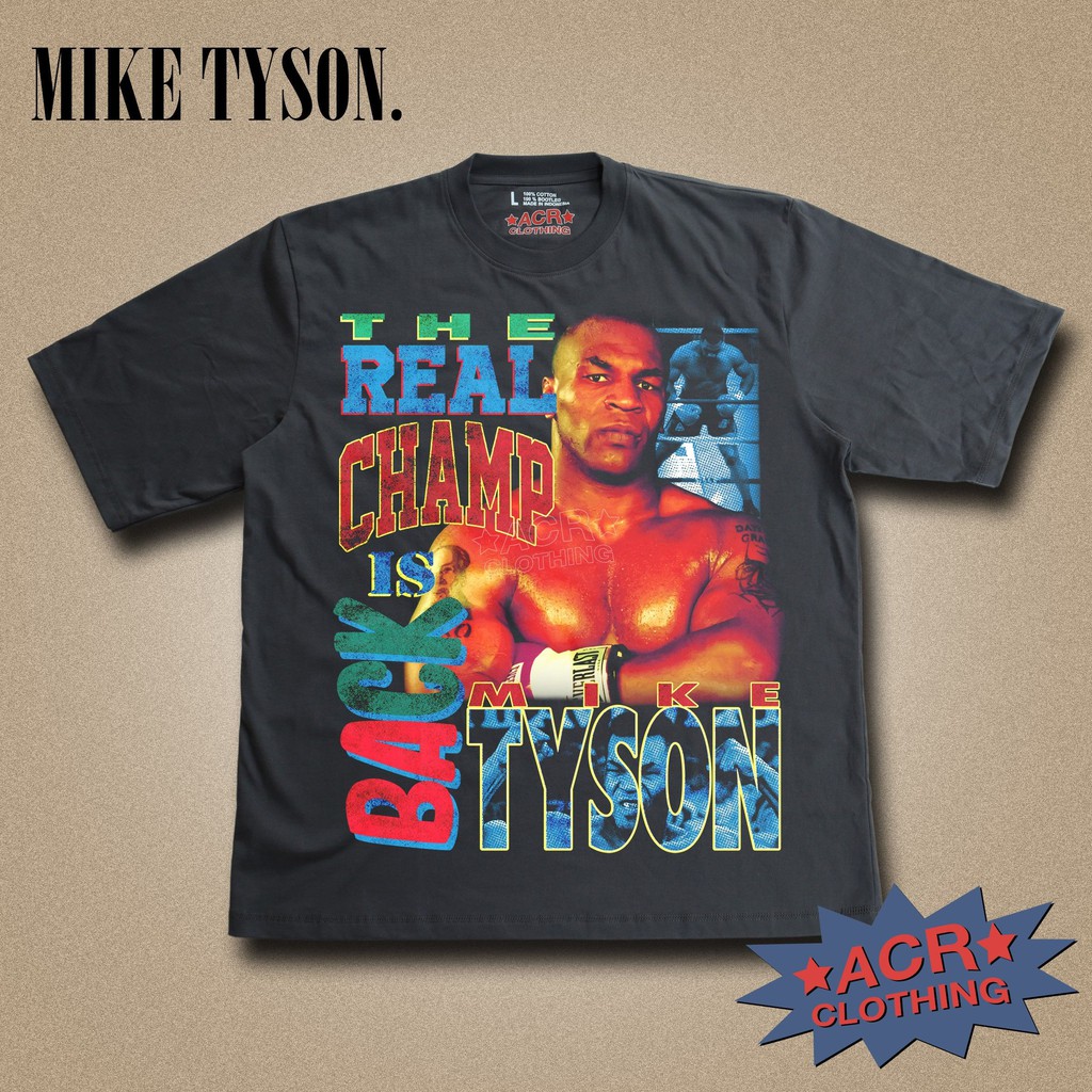 Mike Tyson Rap Tee Oversized ACR CLOTHING