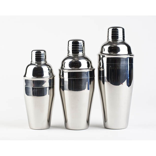 Shaker S/S 201 750 ML Alat Pembuat Minuman JS-006 Cocktail Shaker Food Grade Stainless Steel Housing