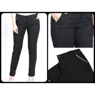  Celana  Kerja Wanita  Hareem Bahan Katun  Twill  Stretch Full 