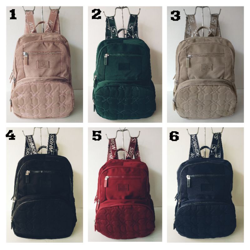 tas ransel wanita import sighmon/backpack import sighmon