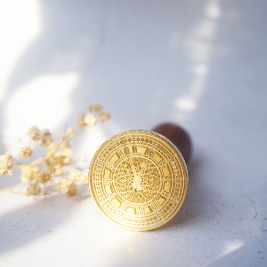 

Seal Wax Stamp DIY Paint Wax - Stempel Lilin Vintage 30mm