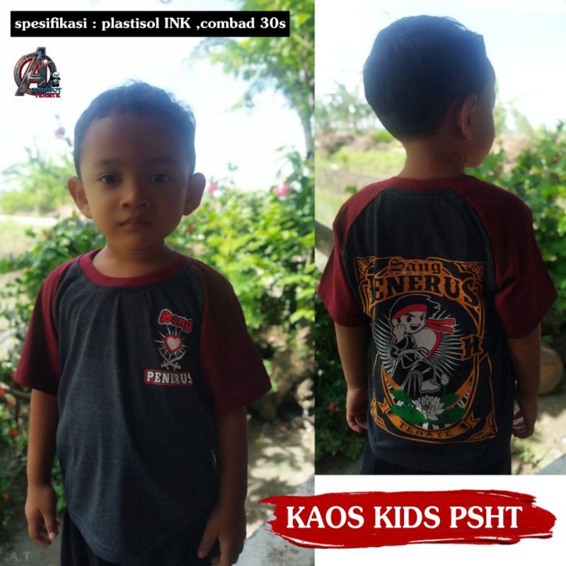 Kaos kids psht & calon srikandi terate Atribut Terate Bjn