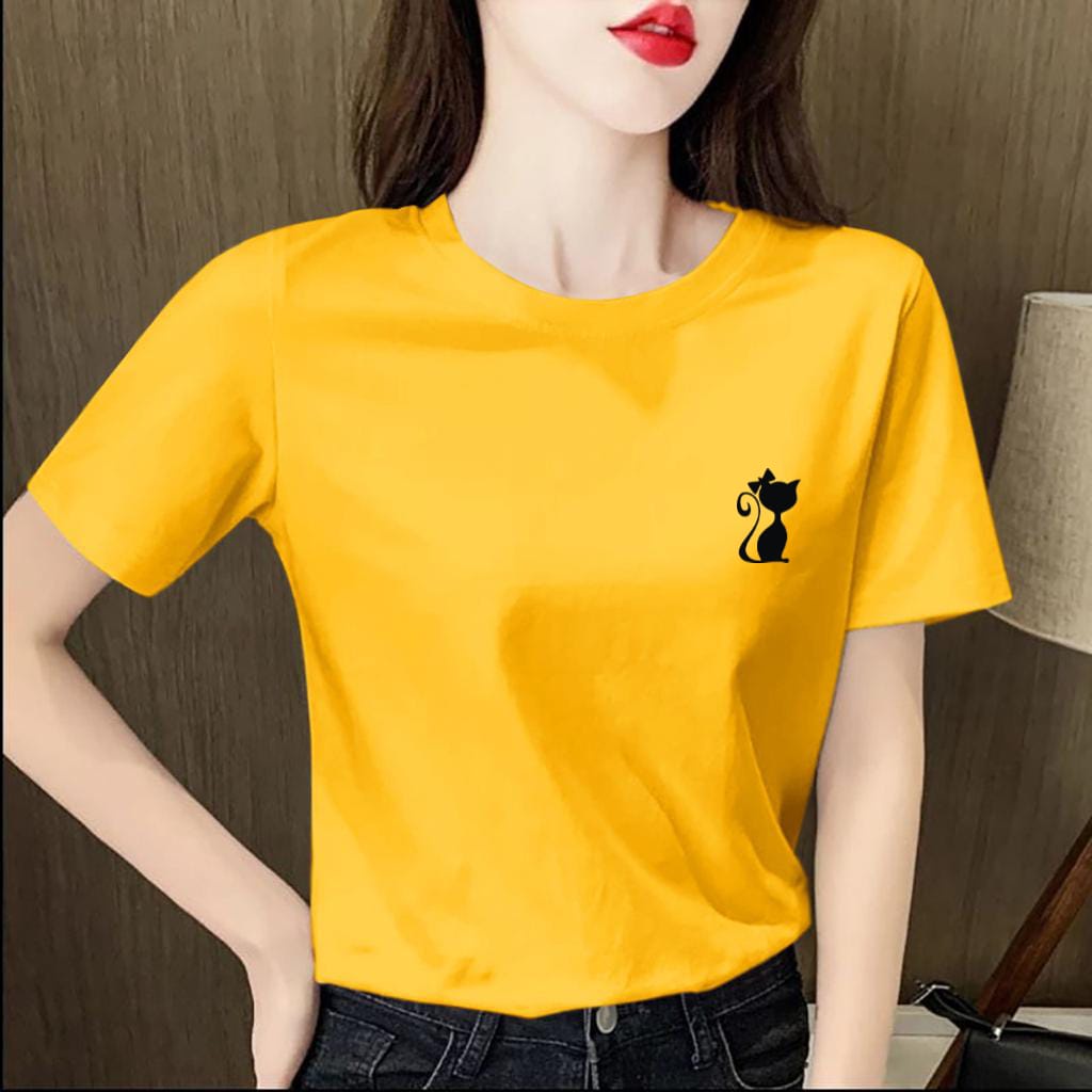 MUKZHOP / BAJU OBLONG KUCING / kaos oblong / fashion wanita / terlaris / terbaru