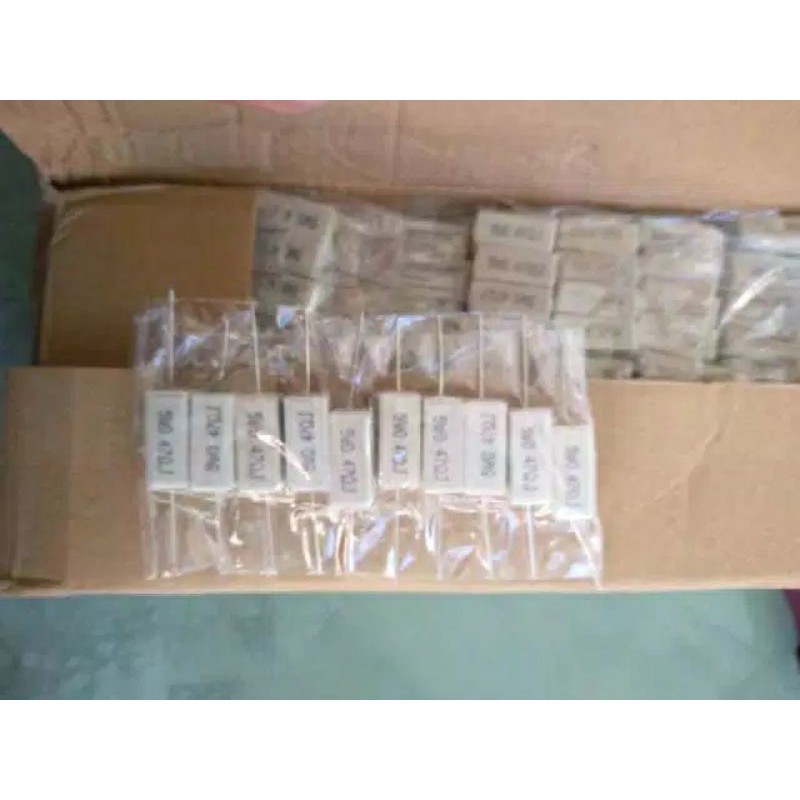 Resistor kapur 5 watt 0.47 r kapur