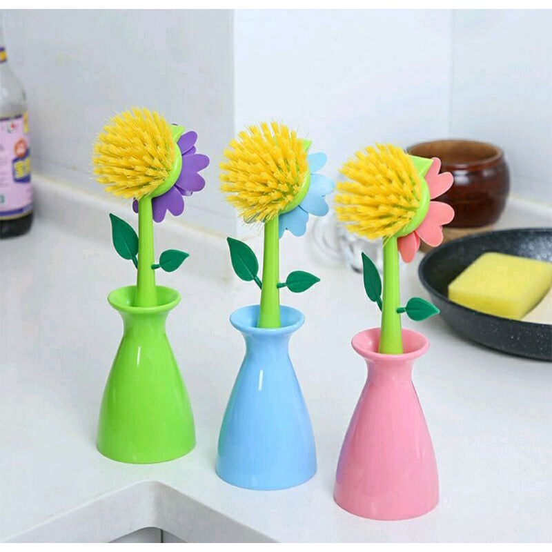 Sikat Motif Bunga Matahari