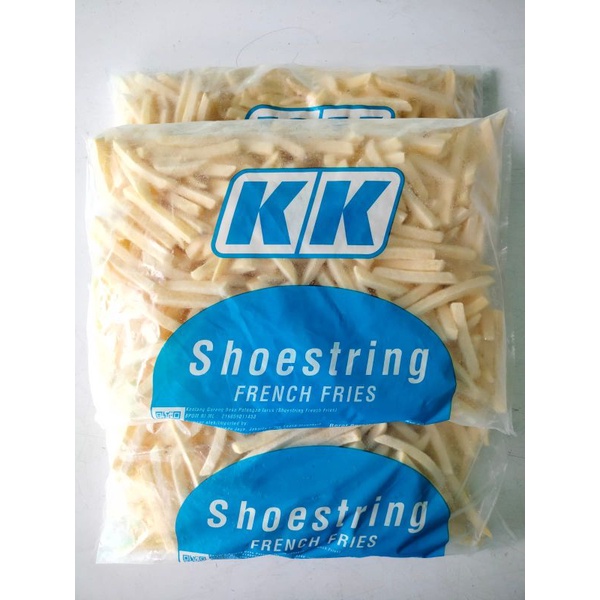 

kk shoestring 1kg/kentang beku goreng